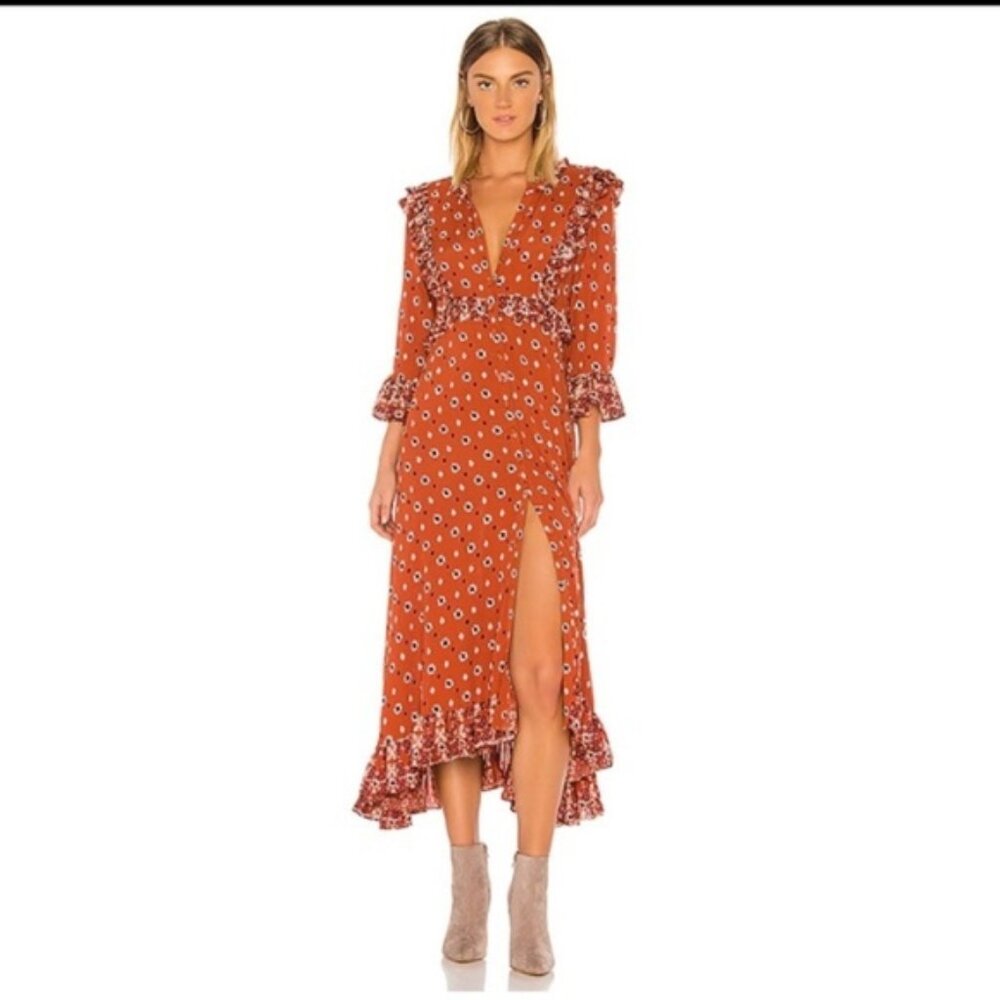 Free People Calico Skies Midi